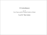 4 Contradances for 4 Pianos P.O.D. piano sheet music cover